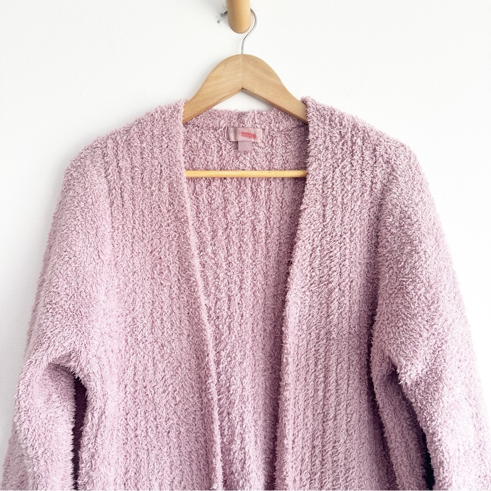 Barefoot Dreams | Cozychic® Boardwalk Cardigan in Orchid  Pink Size Large - Picture 2 of 8